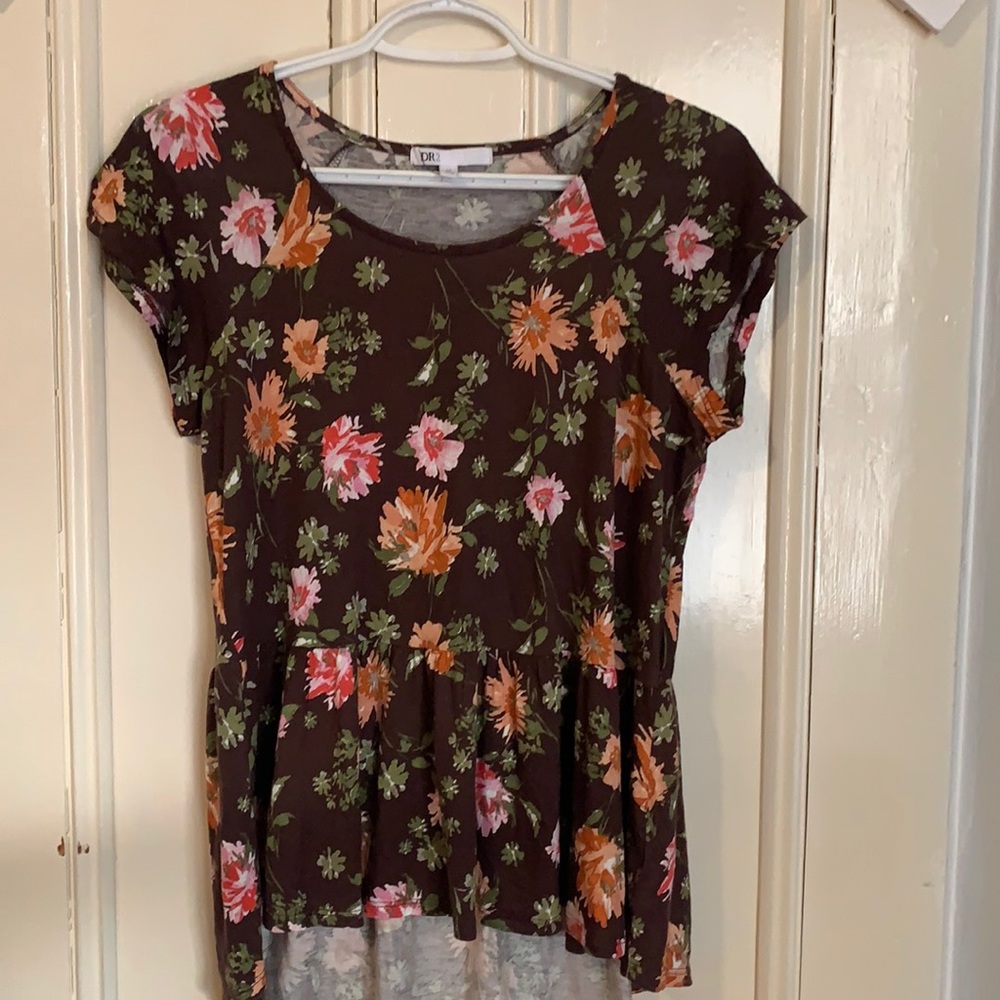 Town floral top in XS